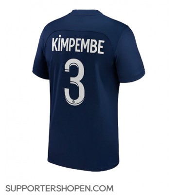 Paris Saint-Germain Presnel Kimpembe #3 Hemma Matchtröja 2022-23 Kortärmad